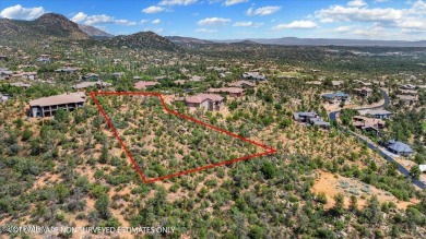 Located behind the main gate of the private Capital Canyon Golf on Capital Canyon Club in Arizona - for sale on GolfHomes.com, golf home, golf lot