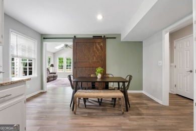 Updated 4-bedroom, 2 and a half bathroom home situated on on Braelinn Golf Club in Georgia - for sale on GolfHomes.com, golf home, golf lot