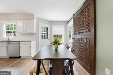 Updated 4-bedroom, 2 and a half bathroom home situated on on Braelinn Golf Club in Georgia - for sale on GolfHomes.com, golf home, golf lot
