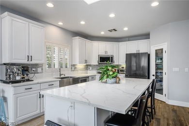 Experience elevated living at 4549 Largo Cantata St, nestled in on Siena Golf Club in Nevada - for sale on GolfHomes.com, golf home, golf lot