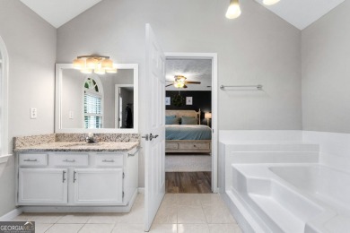 Updated 4-bedroom, 2 and a half bathroom home situated on on Braelinn Golf Club in Georgia - for sale on GolfHomes.com, golf home, golf lot