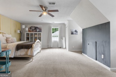Updated 4-bedroom, 2 and a half bathroom home situated on on Braelinn Golf Club in Georgia - for sale on GolfHomes.com, golf home, golf lot