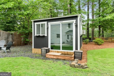 Updated 4-bedroom, 2 and a half bathroom home situated on on Braelinn Golf Club in Georgia - for sale on GolfHomes.com, golf home, golf lot
