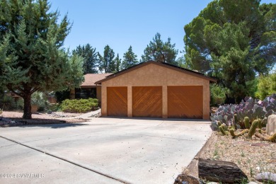 This is one of those homes that has a timeless contemporary on Oakcreek Country Club in Arizona - for sale on GolfHomes.com, golf home, golf lot