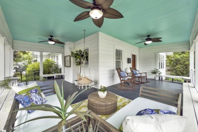 This fully renovated 4 bedroom, 2  1/2  bathroom bungalow blends on Greenville Country Club in South Carolina - for sale on GolfHomes.com, golf home, golf lot