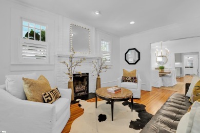 This fully renovated 4 bedroom, 2  1/2  bathroom bungalow blends on Greenville Country Club in South Carolina - for sale on GolfHomes.com, golf home, golf lot