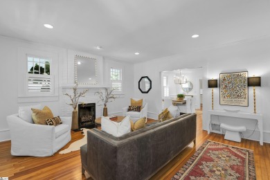 This fully renovated 4 bedroom, 2  1/2  bathroom bungalow blends on Greenville Country Club in South Carolina - for sale on GolfHomes.com, golf home, golf lot