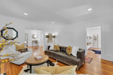 This fully renovated 4 bedroom, 2  1/2  bathroom bungalow blends on Greenville Country Club in South Carolina - for sale on GolfHomes.com, golf home, golf lot