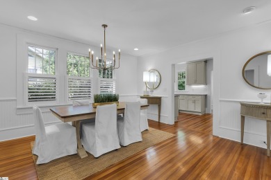 This fully renovated 4 bedroom, 2  1/2  bathroom bungalow blends on Greenville Country Club in South Carolina - for sale on GolfHomes.com, golf home, golf lot