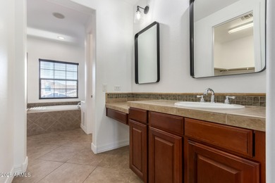 WELCOME HOME! This gorgeous, former model home in the gated on The Country Club At DC Ranch in Arizona - for sale on GolfHomes.com, golf home, golf lot