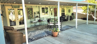 Presenting this well-maintained 3-bedroom, 2-bath home built in on Palm Desert Greens Country Club in California - for sale on GolfHomes.com, golf home, golf lot