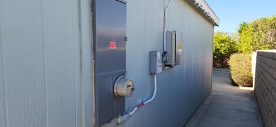 Presenting this well-maintained 3-bedroom, 2-bath home built in on Palm Desert Greens Country Club in California - for sale on GolfHomes.com, golf home, golf lot