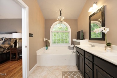 Spacious, elegant end-unit townhome with golf course view in on TPC at Wakefield Plantation in North Carolina - for sale on GolfHomes.com, golf home, golf lot