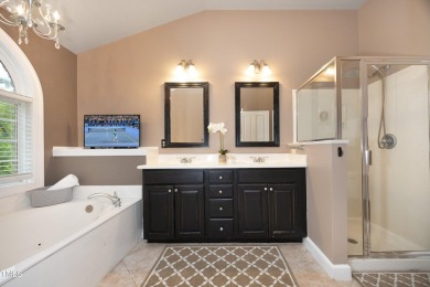Spacious, elegant end-unit townhome with golf course view in on TPC at Wakefield Plantation in North Carolina - for sale on GolfHomes.com, golf home, golf lot