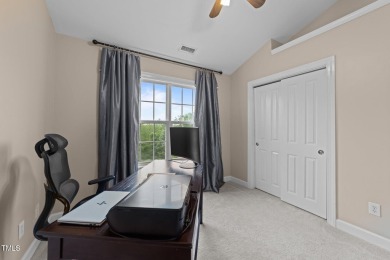 Spacious, elegant end-unit townhome with golf course view in on TPC at Wakefield Plantation in North Carolina - for sale on GolfHomes.com, golf home, golf lot