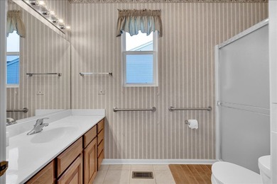 Rare Nicolet model featuring an open and airy floor plan in the on Whisper Creek Golf Club in Illinois - for sale on GolfHomes.com, golf home, golf lot