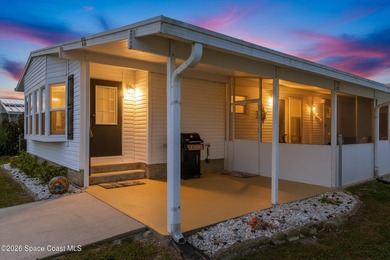 Immaculate and exquisitely updated 2-bedroom, 2-bathroom retreat on Barefoot Bay Golf Course in Florida - for sale on GolfHomes.com, golf home, golf lot