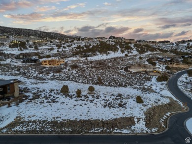 Dramatic View Lot Backing Open Space  Unique corner lot in Red on Red Ledges Golf Club in Utah - for sale on GolfHomes.com, golf home, golf lot