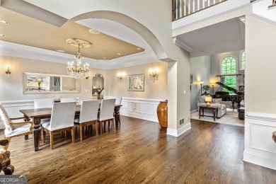 Imagine embracing summer mornings on your private deck, coffee on Canongate At Flat Creek Club in Georgia - for sale on GolfHomes.com, golf home, golf lot