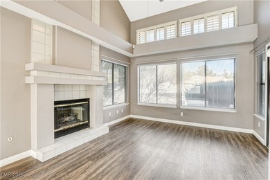 This 2-story home is located in Painted Desert, a guard-gated on Painted Desert Golf Club in Nevada - for sale on GolfHomes.com, golf home, golf lot