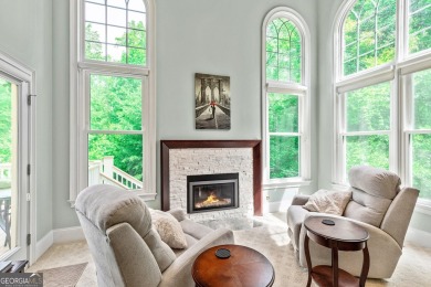 Imagine embracing summer mornings on your private deck, coffee on Canongate At Flat Creek Club in Georgia - for sale on GolfHomes.com, golf home, golf lot