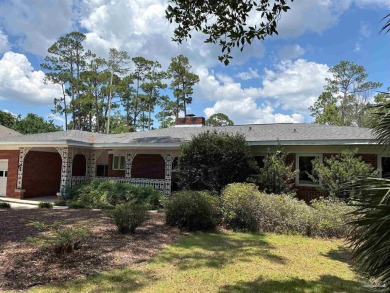 Waterfront Star Lake with convenient golf cart access to on Pensacola Country Club in Florida - for sale on GolfHomes.com, golf home, golf lot