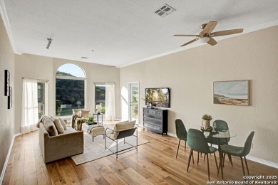 Soaring ceilings, sweeping views, and effortless living define on Tapatio Springs Country Club and Resort in Texas - for sale on GolfHomes.com, golf home, golf lot