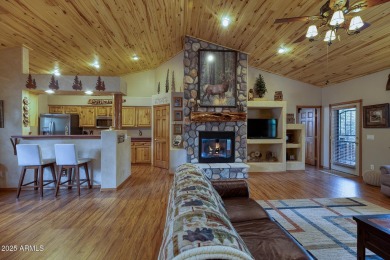 Welcome to your Pinterest perfect log cabin in Show Low's on Torreon Golf Club in Arizona - for sale on GolfHomes.com, golf home, golf lot