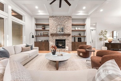 Welcome to this timeless estate perched above SpurWing's iconic on SpurWing Country Club in Idaho - for sale on GolfHomes.com, golf home, golf lot