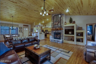 Welcome to your Pinterest perfect log cabin in Show Low's on Torreon Golf Club in Arizona - for sale on GolfHomes.com, golf home, golf lot