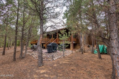 Welcome to your Pinterest perfect log cabin in Show Low's on Torreon Golf Club in Arizona - for sale on GolfHomes.com, golf home, golf lot