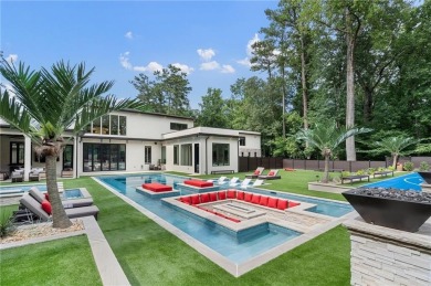 First of a kind in Atlanta! Ultra Custom and Ultra Luxury Modern on Bobby Jones Golf Club in Georgia - for sale on GolfHomes.com, golf home, golf lot