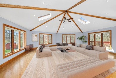 Escape to your private retreat! This stunning custom ranch on Big Run Golf Club in Illinois - for sale on GolfHomes.com, golf home, golf lot