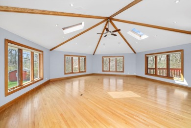 Escape to your private retreat! This stunning custom ranch on Big Run Golf Club in Illinois - for sale on GolfHomes.com, golf home, golf lot