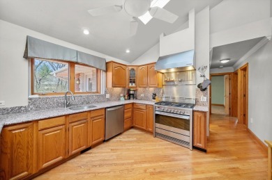 Escape to your private retreat! This stunning custom ranch on Big Run Golf Club in Illinois - for sale on GolfHomes.com, golf home, golf lot