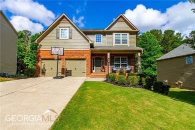 Welcome to this captivating two-story basement home nestled on a on Bridgemill Golf Club in Georgia - for sale on GolfHomes.com, golf home, golf lot