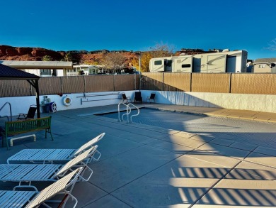Check out this extra deep RV lot with a privacy wall in the back on Green Spring Country Club in Utah - for sale on GolfHomes.com, golf home, golf lot
