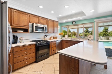 Single-Story Pool Home Overlooking the 14th Fairway of Canyon on Canyon Crest Country Club in California - for sale on GolfHomes.com, golf home, golf lot