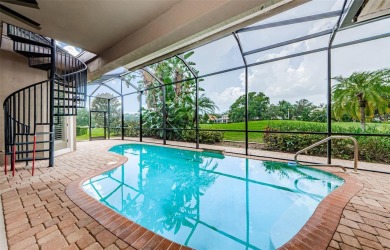 Step into luxury with this stunning Costanza custom-built pool on Fox Hollow Golf Club in Florida - for sale on GolfHomes.com, golf home, golf lot