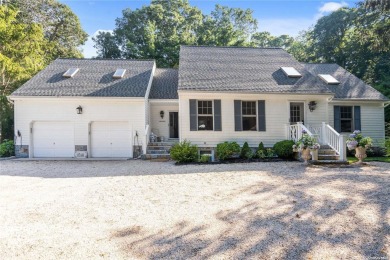 Decorators Own....This charming home has bright and beachy on Noyac Golf Club in New York - for sale on GolfHomes.com, golf home, golf lot