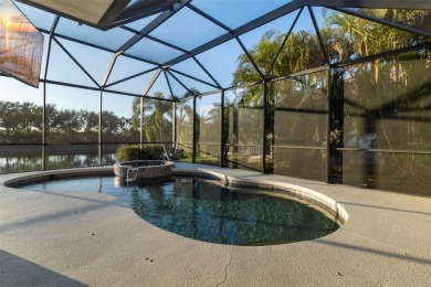 Discover Florida living in this stunning 4-bedroom, 3-bathroom on River Strand Golf and Country Club At Heritage Harbour  in Florida - for sale on GolfHomes.com, golf home, golf lot