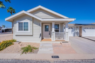 Welcome to this charming  beautifully maintained 2-bedroom on Pueblo Golf Course in Arizona - for sale on GolfHomes.com, golf home, golf lot