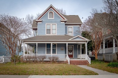 Charming Victorian Cottage w/wrap around porch on tree lined on Bay Creek Golf Club in Virginia - for sale on GolfHomes.com, golf home, golf lot