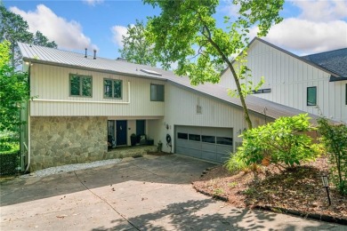 Spacious Contemporary Lake Front Home with Big Water Views and on The Highlands Course at Lake Arrowhead in Georgia - for sale on GolfHomes.com, golf home, golf lot