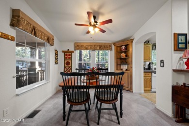 Don't miss this opportunity to own a meticulously maintained and on Pinetop Lakes Golf and Country Club in Arizona - for sale on GolfHomes.com, golf home, golf lot