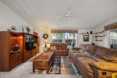 Don't miss this opportunity to own a meticulously maintained and on Pinetop Lakes Golf and Country Club in Arizona - for sale on GolfHomes.com, golf home, golf lot