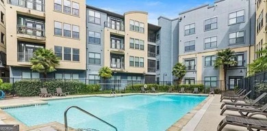 Ground floor with private patio and open view, Welcome to your on Art Foundry in Atlantic Station Golf Course in Georgia - for sale on GolfHomes.com, golf home, golf lot