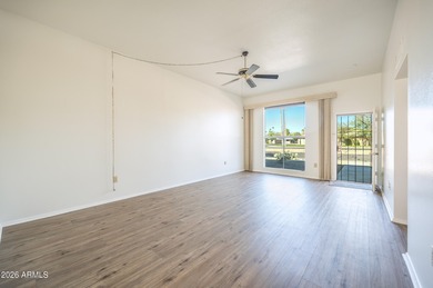 Enjoy easy, lock and leave 55+ living in the heart of Sun City on Sun City Lakes West and East in Arizona - for sale on GolfHomes.com, golf home, golf lot