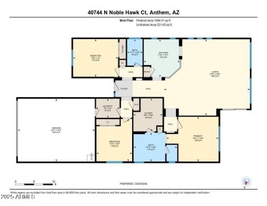 Located on a quiet cul-de-sac and nestled on the 5th fairway of on Anthem Golf and Country Club  in Arizona - for sale on GolfHomes.com, golf home, golf lot