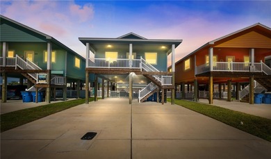 Welcome to this stunning 2021 built stilt style coastal retreat on Palmilla Beach Golf Club in Texas - for sale on GolfHomes.com, golf home, golf lot